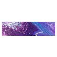 Color Acrylic Paint Art Painting Art Satin Scarf (oblong) by Pakrebo