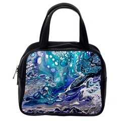 Paint Acrylic Paint Art Colorful Classic Handbag (One Side)