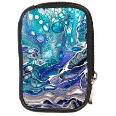 Paint Acrylic Paint Art Colorful Compact Camera Leather Case