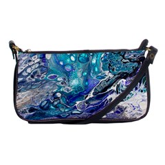 Paint Acrylic Paint Art Colorful Shoulder Clutch Bag