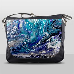 Paint Acrylic Paint Art Colorful Messenger Bag