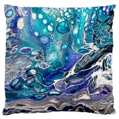 Paint Acrylic Paint Art Colorful Standard Flano Cushion Case (one Side) by Pakrebo