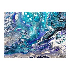 Paint Acrylic Paint Art Colorful Double Sided Flano Blanket (mini)  by Pakrebo