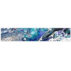 Paint Acrylic Paint Art Colorful Large Flano Scarf 