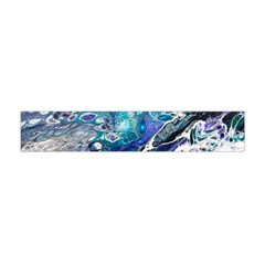 Paint Acrylic Paint Art Colorful Flano Scarf (Mini)