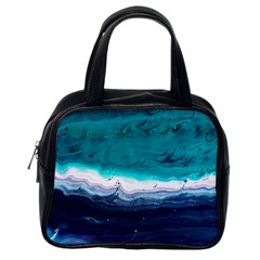 Color Acrylic Paint Art Painting Classic Handbag (one Side) by Pakrebo