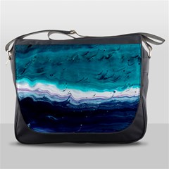 Color Acrylic Paint Art Painting Messenger Bag by Pakrebo