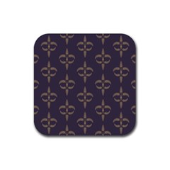 Background Non Seamless Pattern Rubber Coaster (square)  by Pakrebo