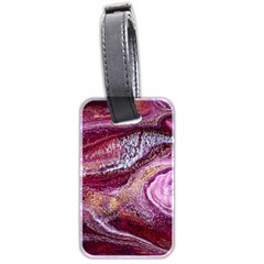 Paint Acrylic Paint Art Colorful Luggage Tag (two Sides) by Pakrebo