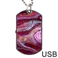 Paint Acrylic Paint Art Colorful Dog Tag Usb Flash (one Side) by Pakrebo