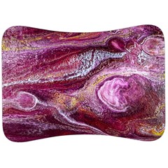 Paint Acrylic Paint Art Colorful Velour Seat Head Rest Cushion by Pakrebo