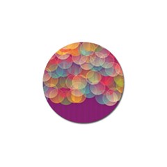 Background Circles Abstract Golf Ball Marker by Pakrebo