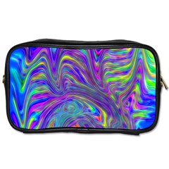 Abstractwithblue Toiletries Bag (one Side) by bloomingvinedesign