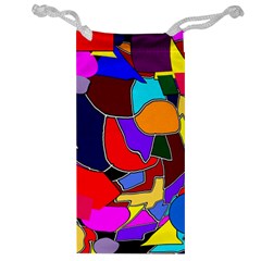 Crazycolorabstract Jewelry Bag