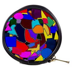 Crazycolorabstract Mini Makeup Bag