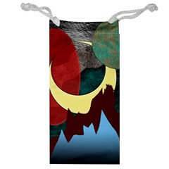 Moonscape Jewelry Bag by bloomingvinedesign