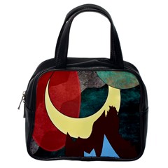 Moonscape Classic Handbag (One Side)