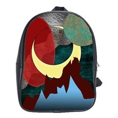 Moonscape School Bag (Large)