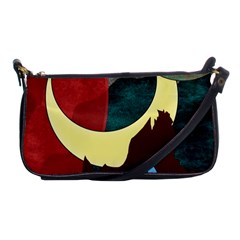 Moonscape Shoulder Clutch Bag