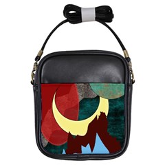 Moonscape Girls Sling Bag