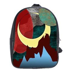 Moonscape School Bag (XL)