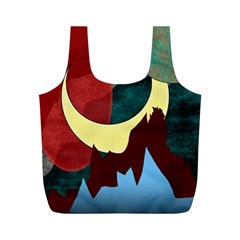 Moonscape Full Print Recycle Bag (M)