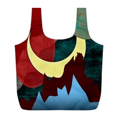 Moonscape Full Print Recycle Bag (L)