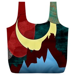 Moonscape Full Print Recycle Bag (XL)