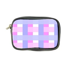 Gingham Checkered Texture Pattern Coin Purse by Pakrebo