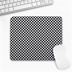 Background Black Board Checker Large Mousepads by Pakrebo