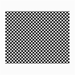 Background Black Board Checker Small Glasses Cloth by Pakrebo