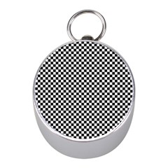 Background Black Board Checker Mini Silver Compasses by Pakrebo