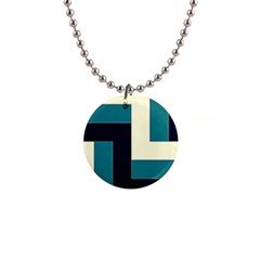 Decorative Pattern Background 1  Button Necklace by Pakrebo