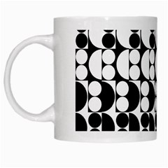 Seamless Pattern Wallpaper White Mugs by Pakrebo