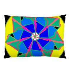 Mandala Wheel Pattern Ornament Pillow Case (two Sides) by Pakrebo