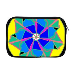 Mandala Wheel Pattern Ornament Apple Macbook Pro 17  Zipper Case by Pakrebo