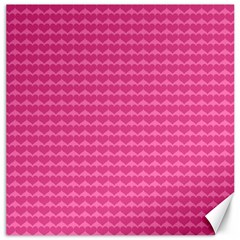 Abstract Background Card Decoration Pink Canvas 16  X 16  by Pakrebo