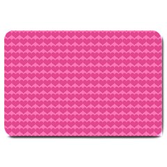 Abstract Background Card Decoration Pink Large Doormat 