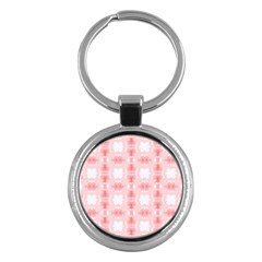 Seamless Wallpaper Butterfly Key Chain (round) by Pakrebo