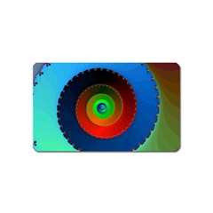 Fractal Spiral Curve Helix Magnet (name Card) by Pakrebo