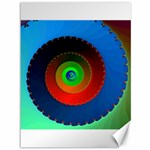 Fractal Spiral Curve Helix Canvas 36  x 48  35.26 x46.15  Canvas - 1