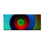 Fractal Spiral Curve Helix Hand Towel Front