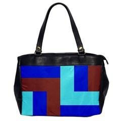 Abstract Background Abstraction Oversize Office Handbag by Pakrebo