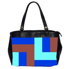 Abstract Background Abstraction Oversize Office Handbag (2 Sides) by Pakrebo