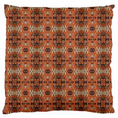 Rp-2-8 Large Flano Cushion Case (one Side) by ArtworkByPatrick