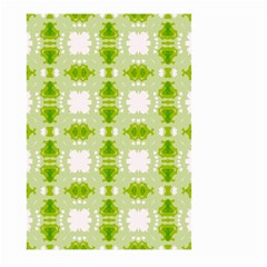 Seamless Wallpaper Background Green White Large Garden Flag (two Sides) by Pakrebo