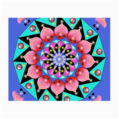 Mandala Symmetry Meditation Small Glasses Cloth by Pakrebo