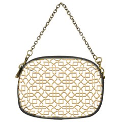 Graphic Mughal Pattern Jali Jaali Chain Purse (one Side) by Pakrebo