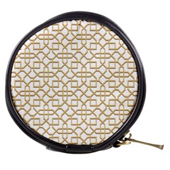 Graphic Mughal Pattern Jali Jaali Mini Makeup Bag by Pakrebo