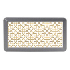 Graphic Mughal Pattern Jali Jaali Memory Card Reader (mini) by Pakrebo